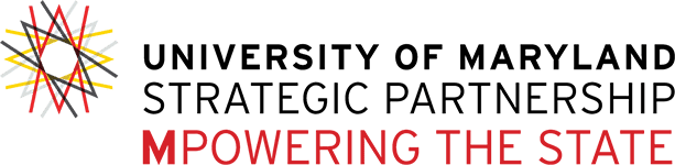 University of Maryland Strategic Partnership MPowering the State logo.