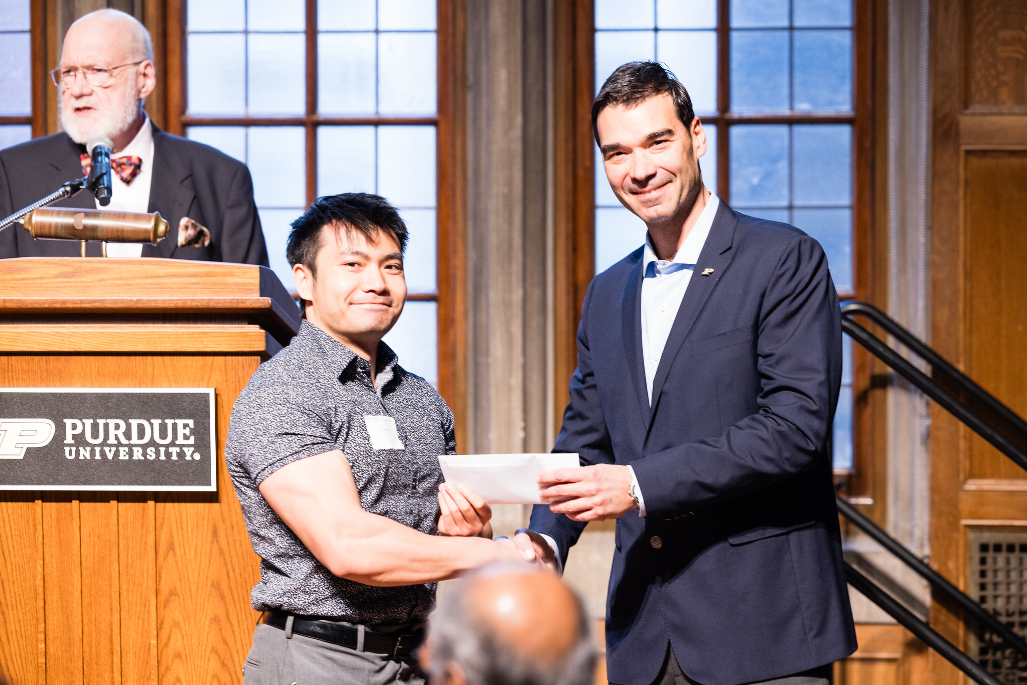 Raymond Muller won the Emil Stefanov Fellowship