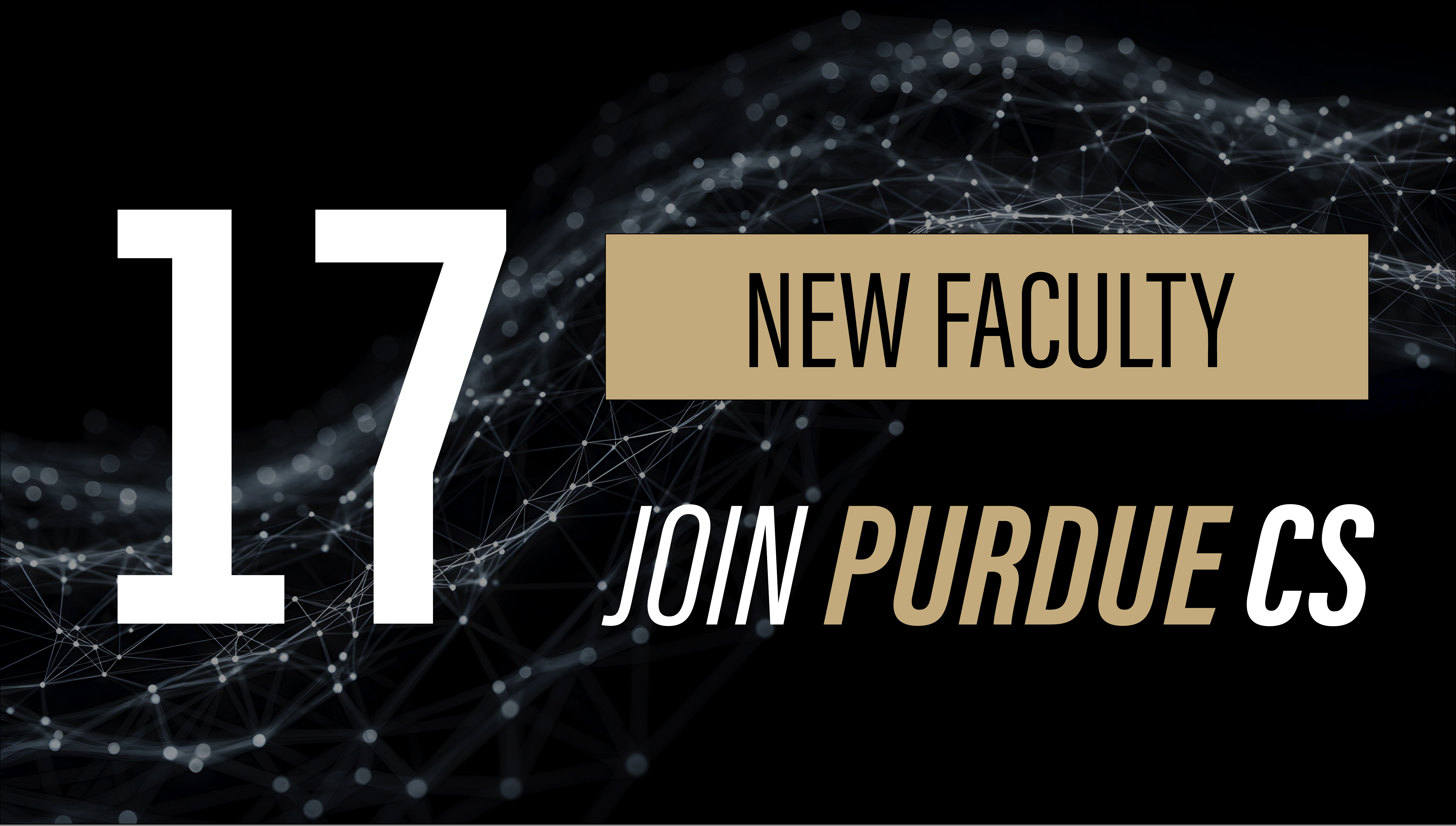 17 new faculty members join the Purdue Computer Science Department