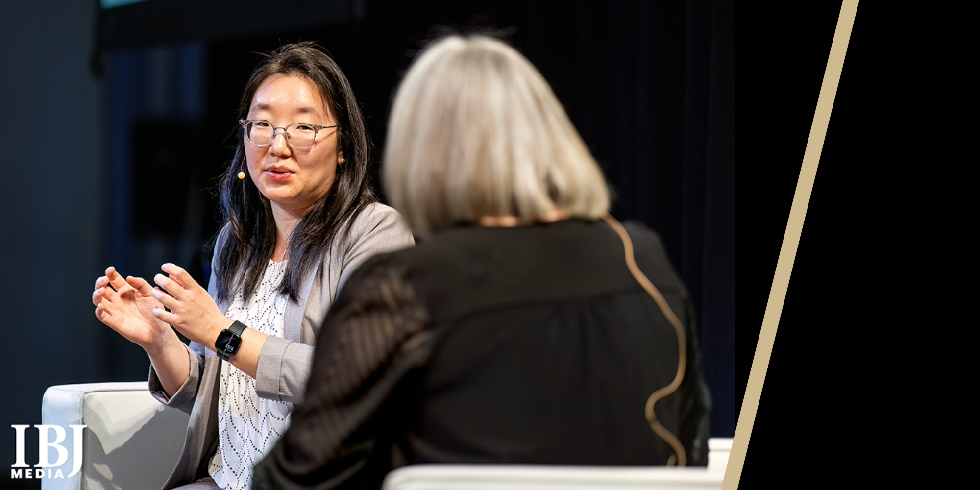 Sooyeon Jeong speaks at IBJ Technology Power Breakfast