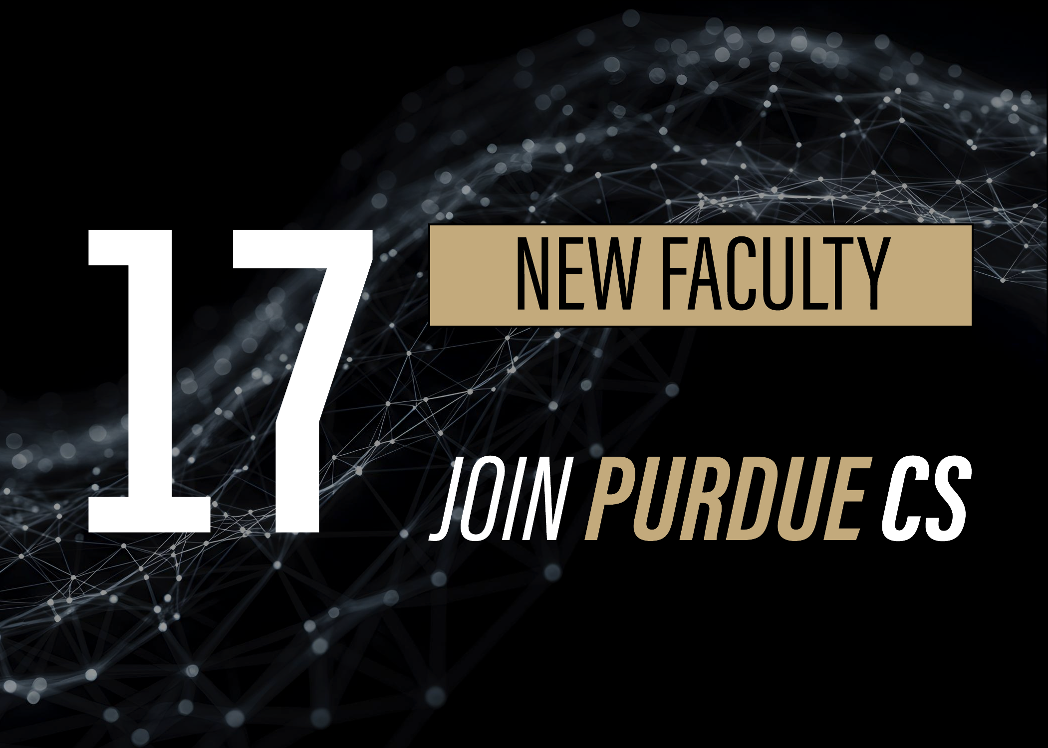 17 new faculty members join the Purdue Computer Science Department