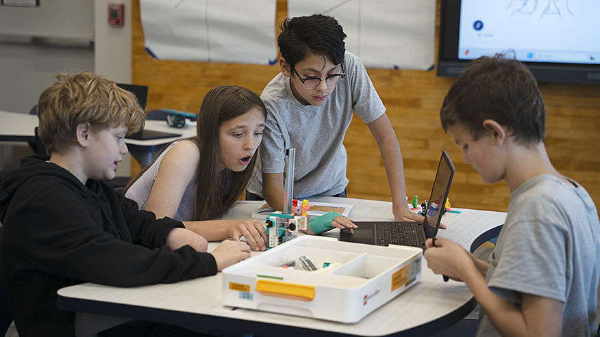 Purdue University will offer a one-day AI and STEM professional development course for Indiana educators featuring LEGO® Education Computer Science & AI kits. (Photo used with permission. ©2026 The LEGO Group)