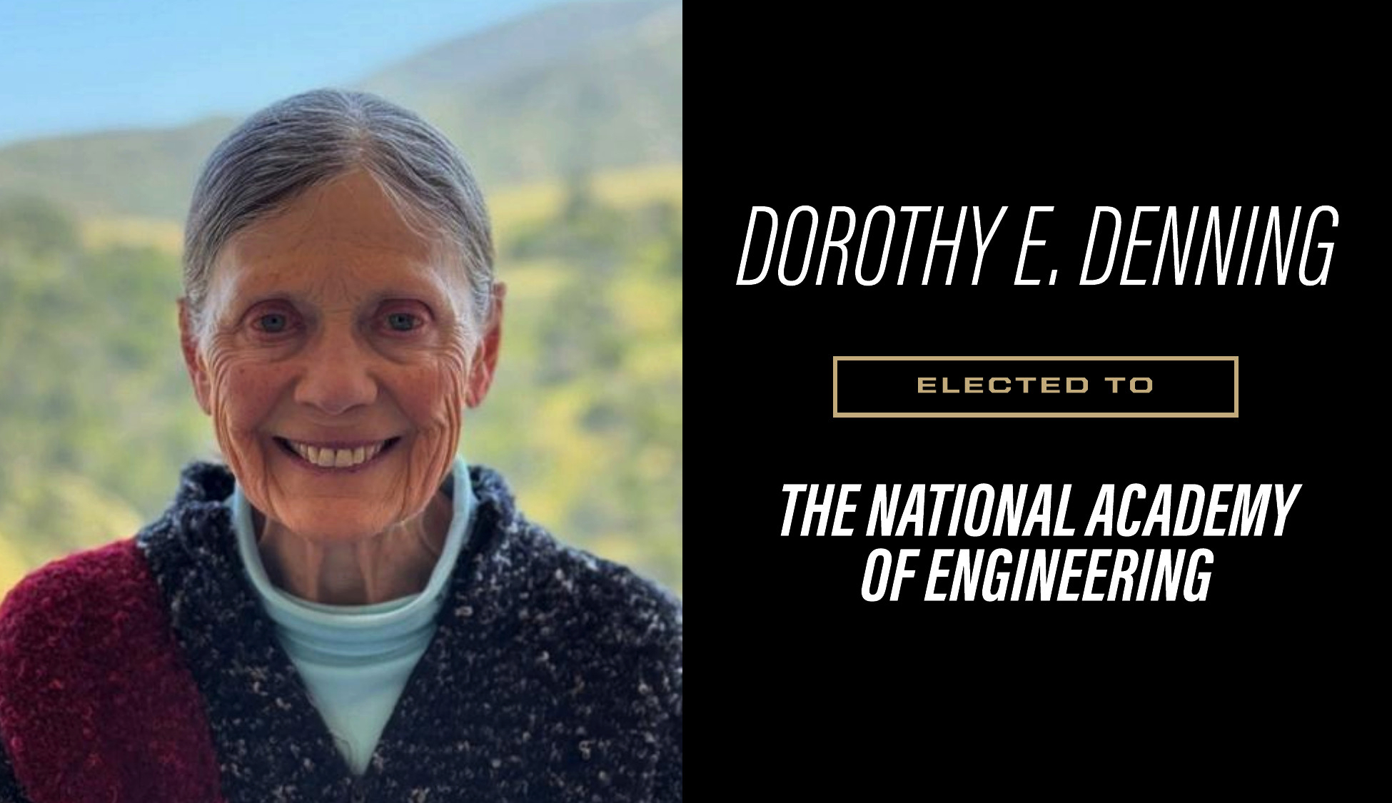 Dorothy E. Denning