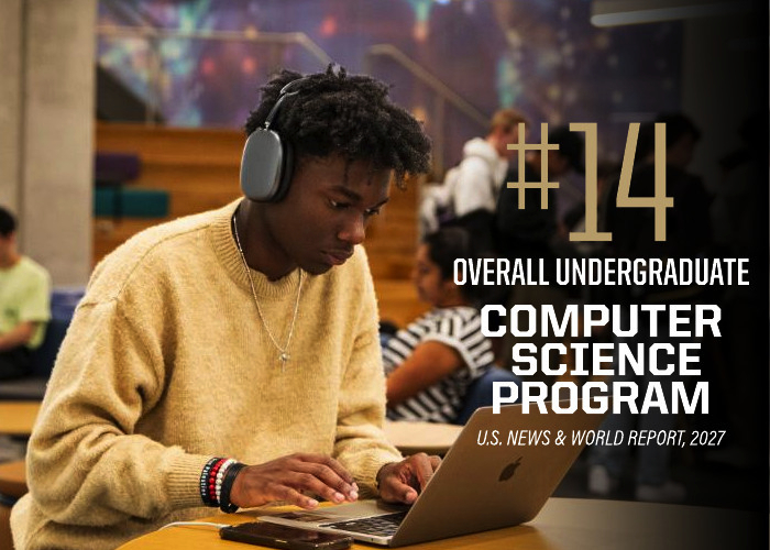Purdue’s undergraduate CS program has achieved a top-15 ranking from U.S. News & World Report