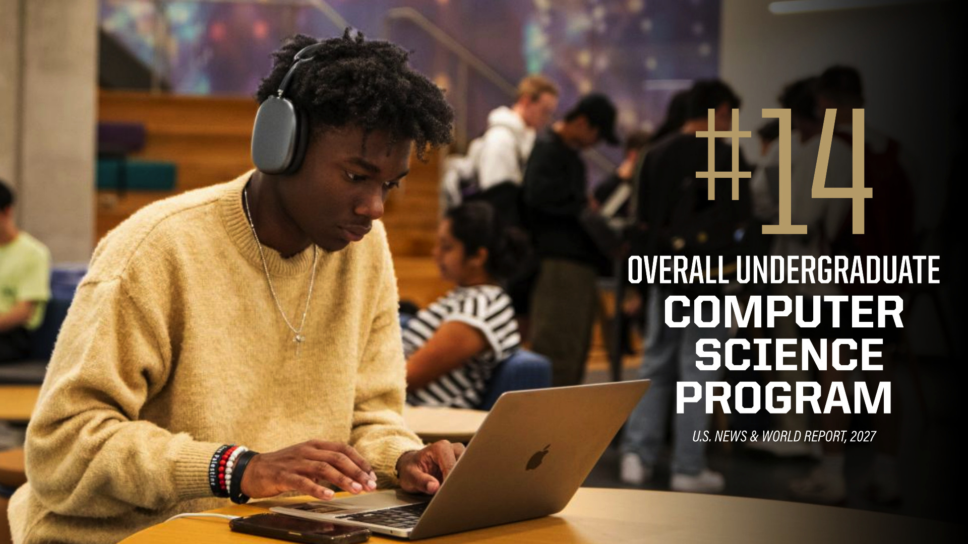 Purdue’s undergraduate CS program has achieved a top-15 ranking from U.S. News & World Report